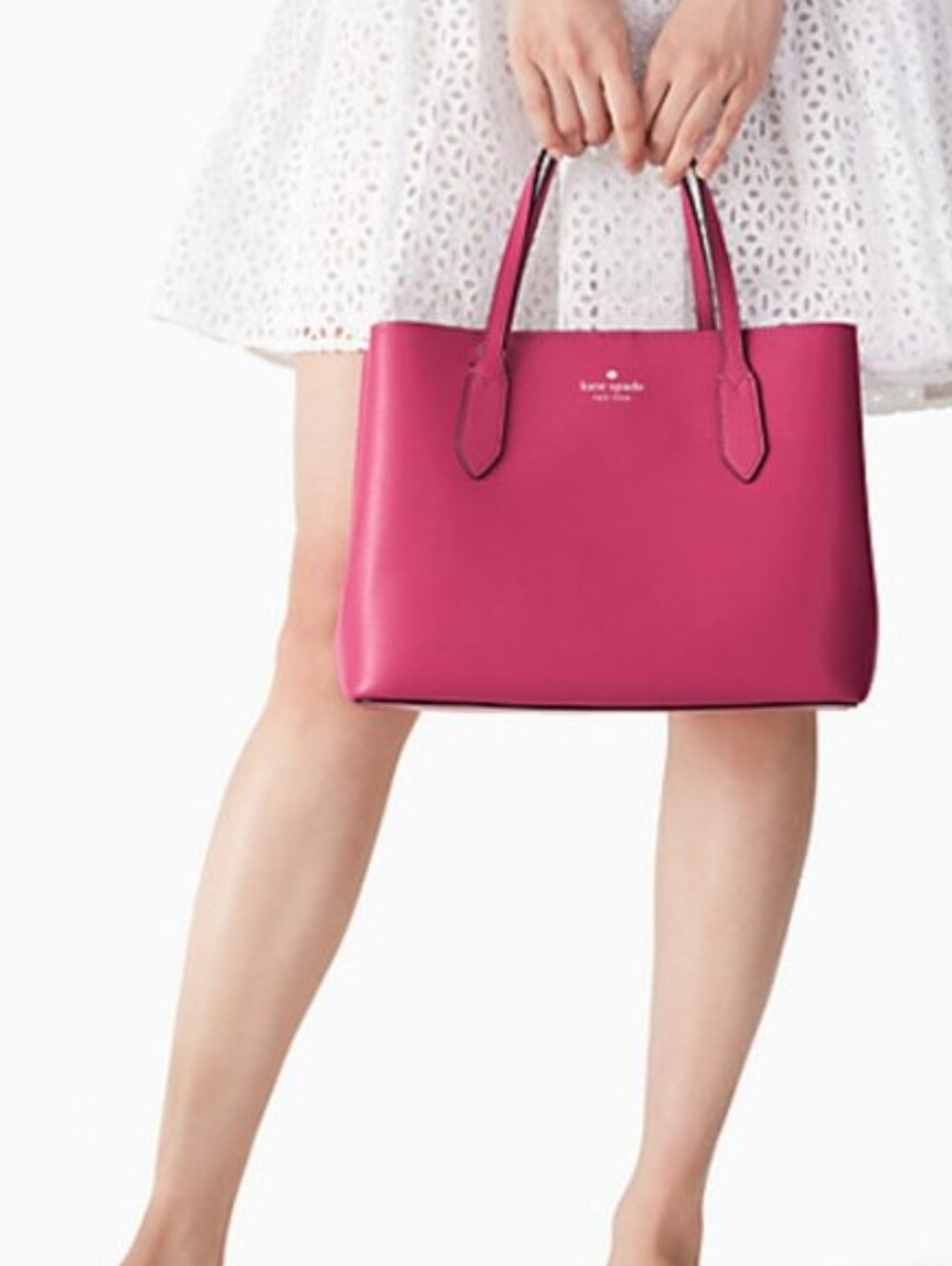 Authentic Kate Spade Harper Refined Grain Leather Satchel
